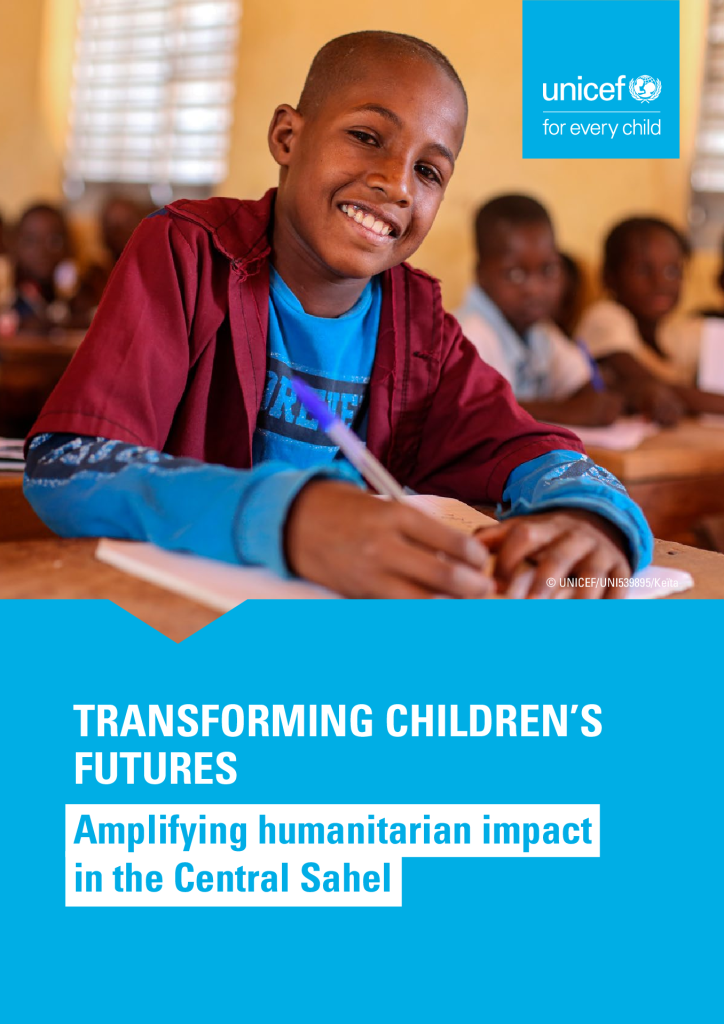 Transforming Children’s Futures: Amplifying humanitarian impact in the Central Sahel