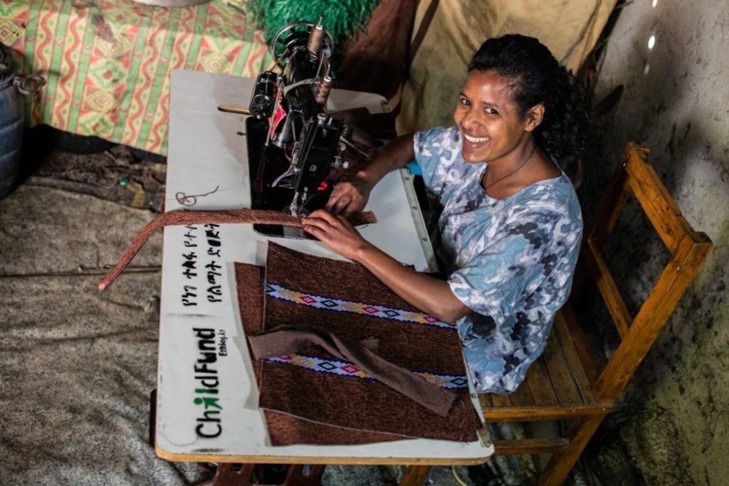 Haymanot is sewing her way to prosperity – one stitch at a time